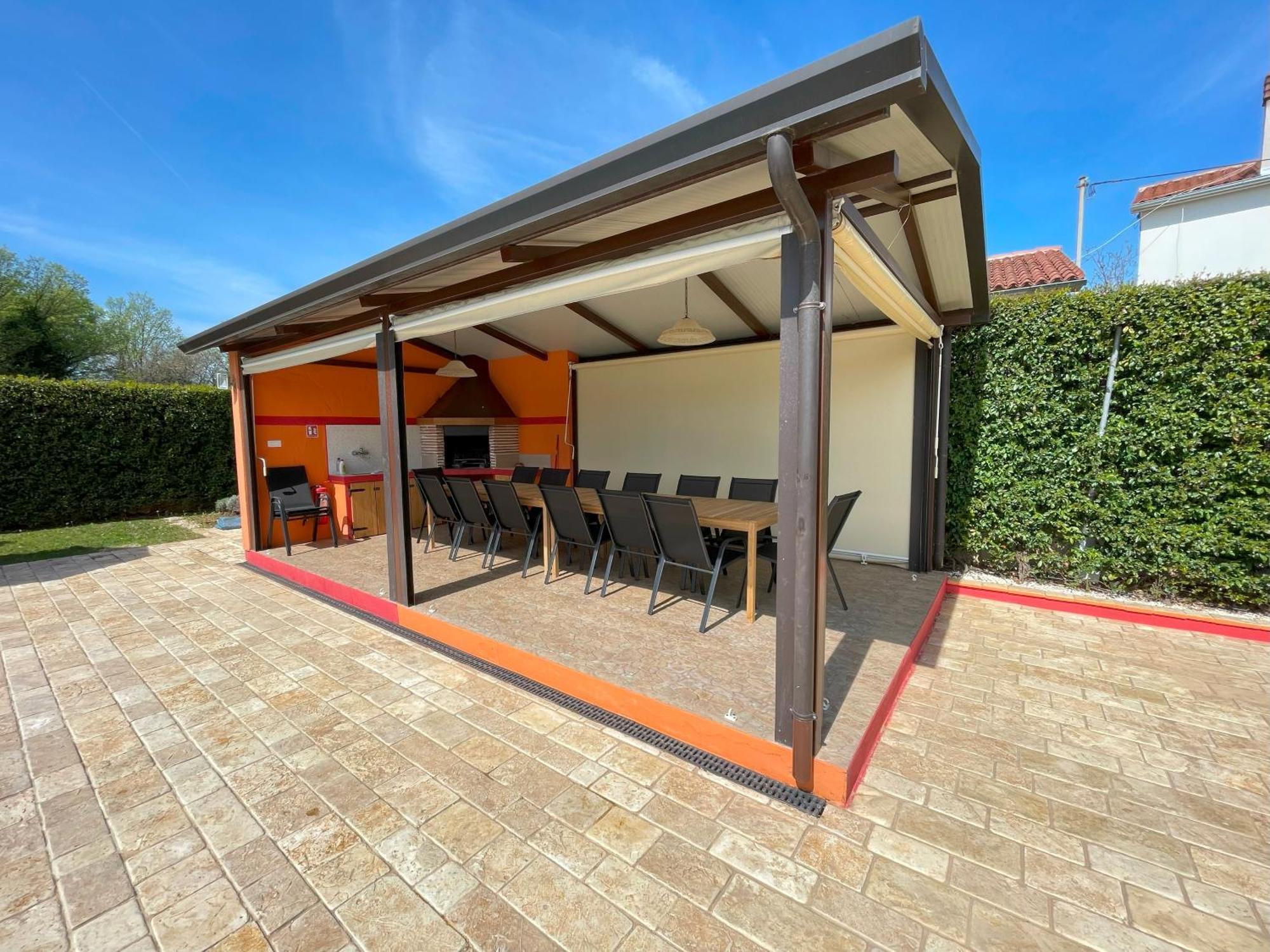 Villa Antonci-18, Pool, 3 Houses, Jacuzzi, Private Territory Antonci  Εξωτερικό φωτογραφία